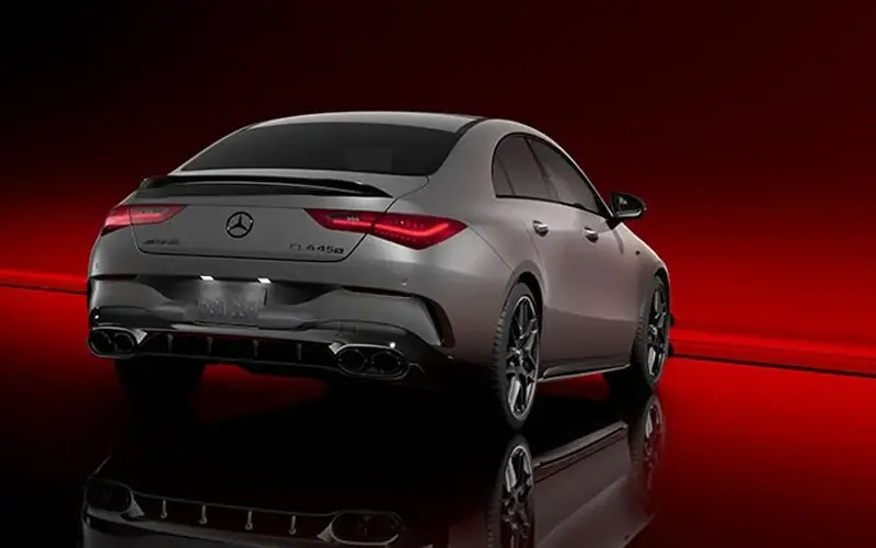 Mercedes Benz AMG CLA 35 Exterior Back Side US autosoto