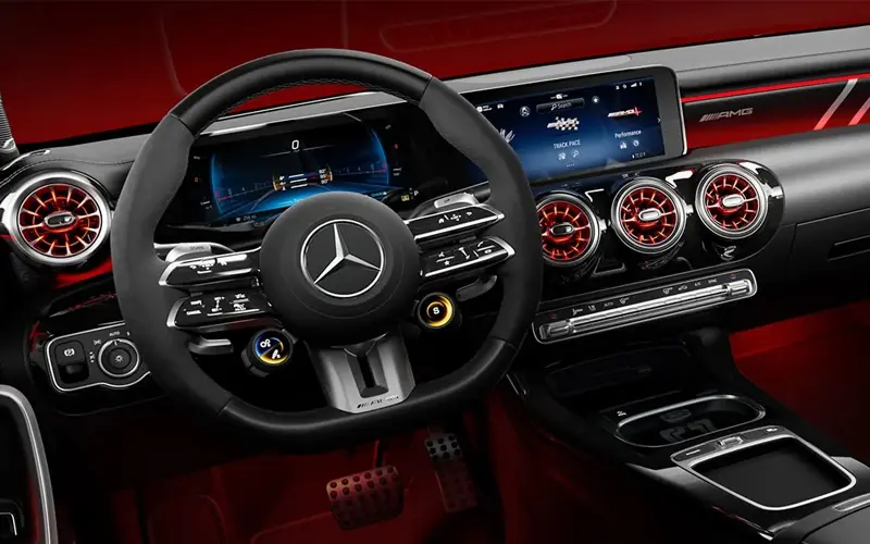 Mercedes Benz AMG CLA 35 Interior US autosoto