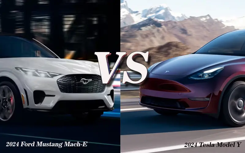 2024 Ford Mutang Mach-E vs 2024 Tesla Model Y Comparison