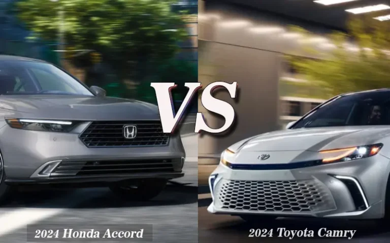 2024 Honda Accord vs 2024 Toyota Camry