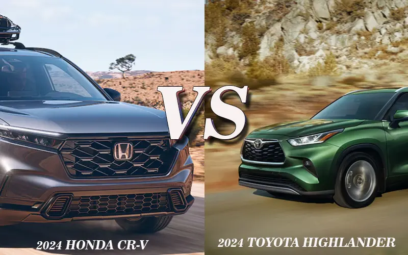 Comparison between Honda CR-V and Toyota Highlander